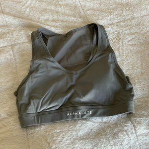 Meridian Mesh Bra - Meta Gray